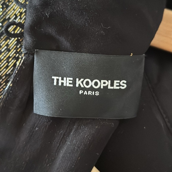 The Kooples Paris silk/metallic dress. Size 3 - I think is the same as a large. - Picture 15 of 16